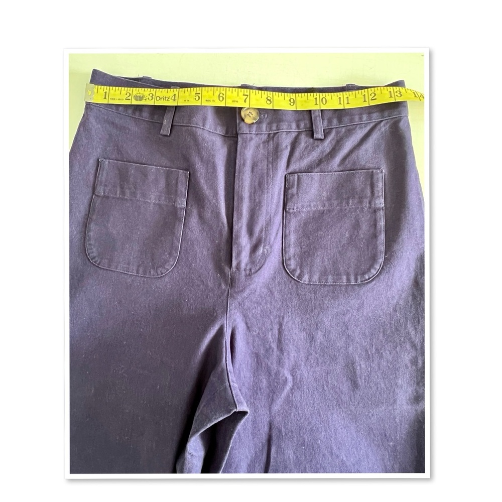 & Other Stories High Waisted Twill Trousers - Picture 6 of 10